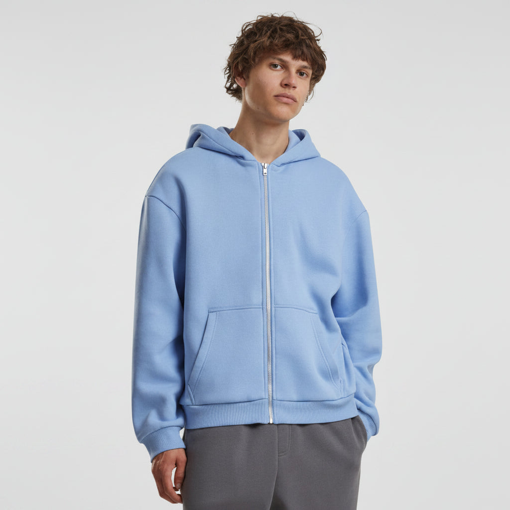 FLUFFY ZIP HOODY