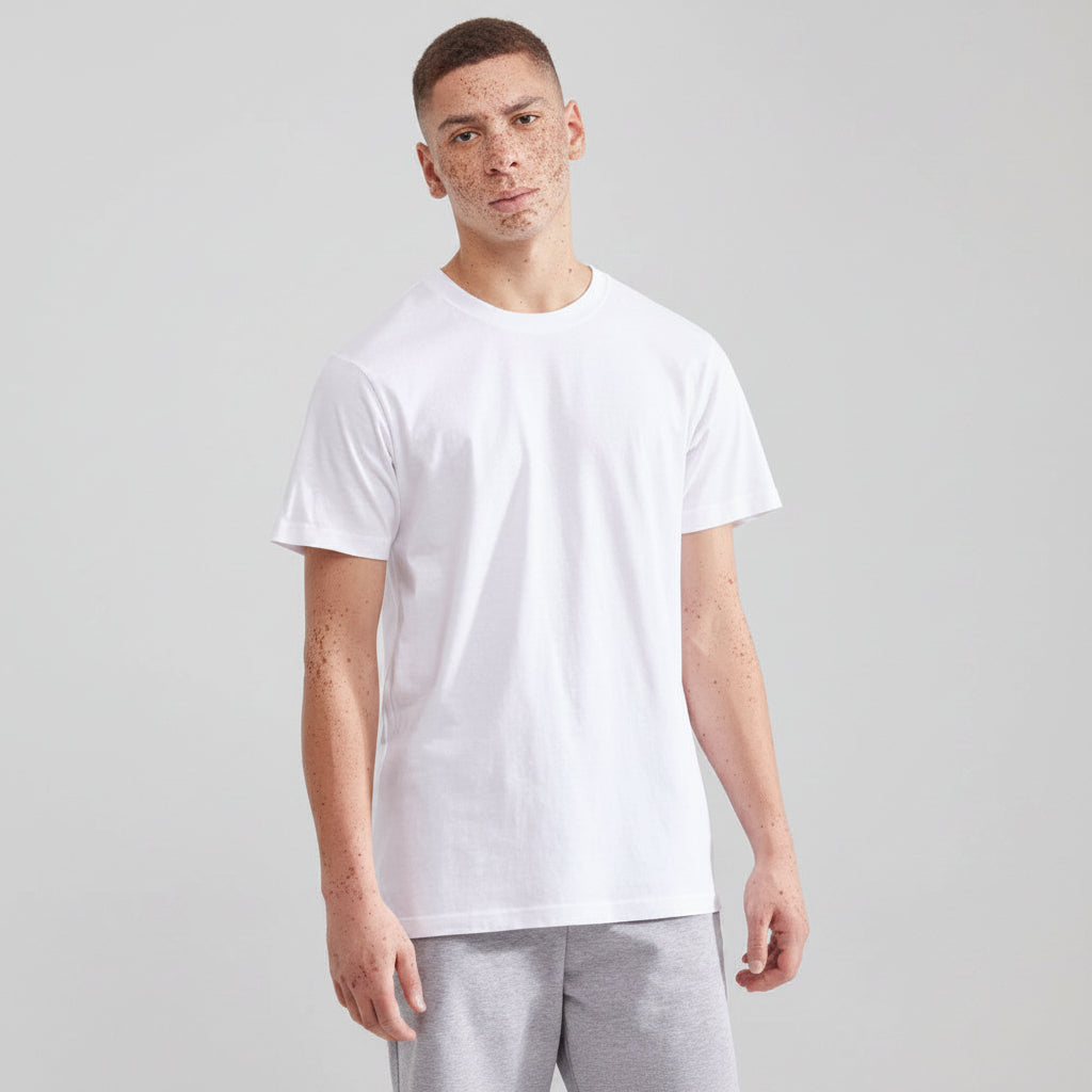 BASIC ROUND NECK T-SHIRT