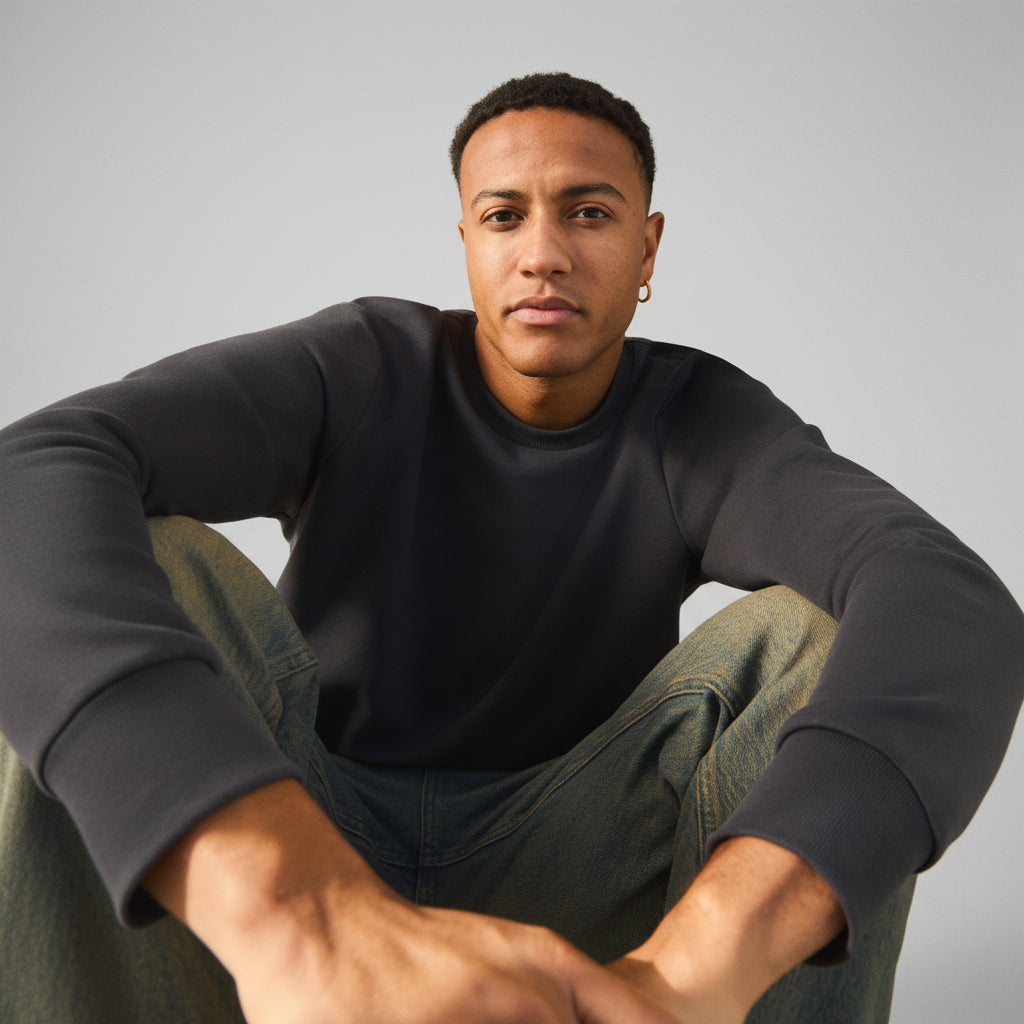 SWEAT COL ROND UNISEXE