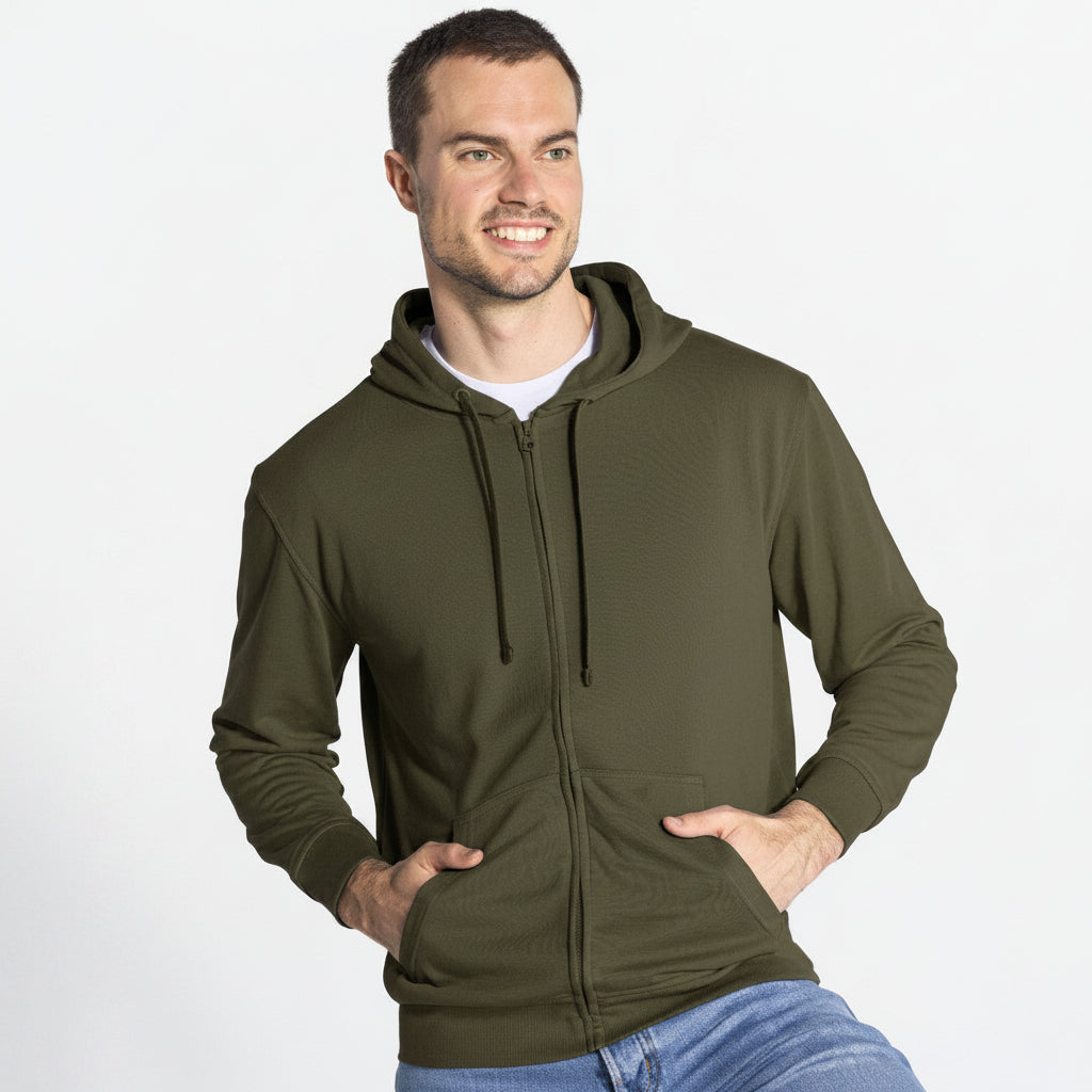 SWEAT ZIPPÉ À CAPUCHE UNISEXE